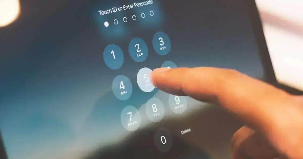 Utilize Senhas Fortes e Biometria
